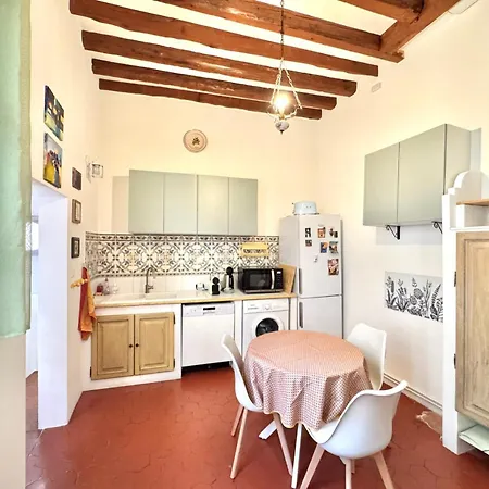 Apartment Au Croco Fleuri, 50m Des Arenes, Terrasse